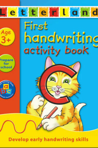 Cover of First Handwriting Activity Book