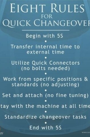 Cover of 8 Rules for Quick Changeover Poster