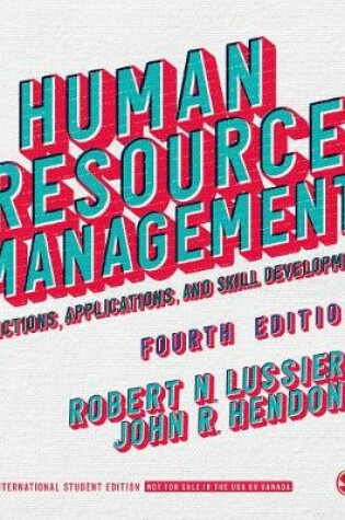Cover of Human Resource Management - International Student Edition