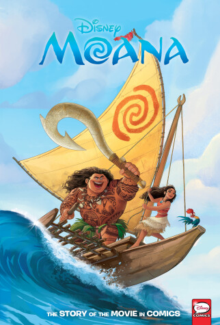 Cover of Disney Moana: The Story of the Movie in Comics