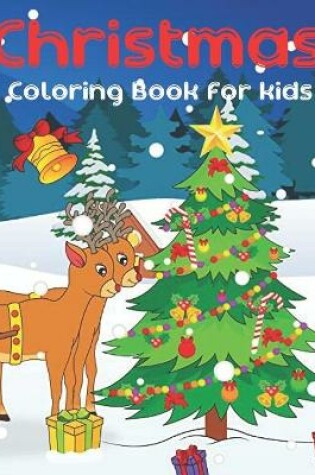 Cover of Christmas Coloring Book for Kids