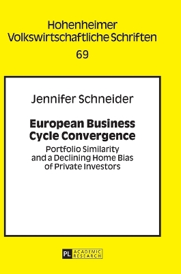 Book cover for European Business Cycle Convergence