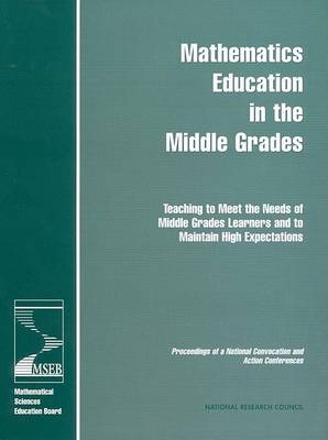 Book cover for Mathematics Education in the Middle Grades