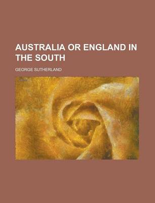 Book cover for Australia or England in the South