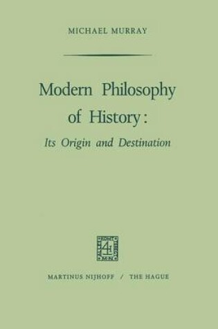 Cover of Modern Philosophy of History
