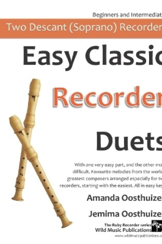 Cover of Easy Classic Recorder Duets