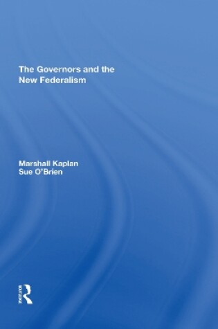 Cover of The Governors And The New Federalism