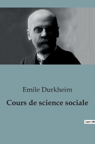 Cover of Cours de science sociale