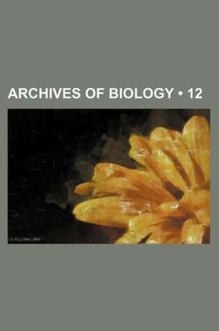 Cover of Archives of Biology (12)