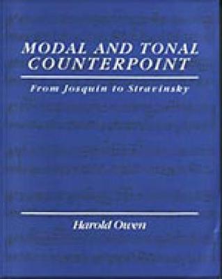 Book cover for Modal and Tonal Counterpoint