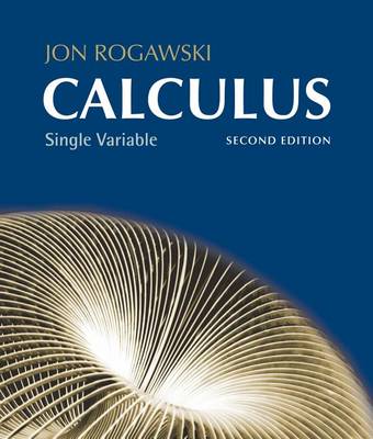 Book cover for Single Variable Calculus (Paper)