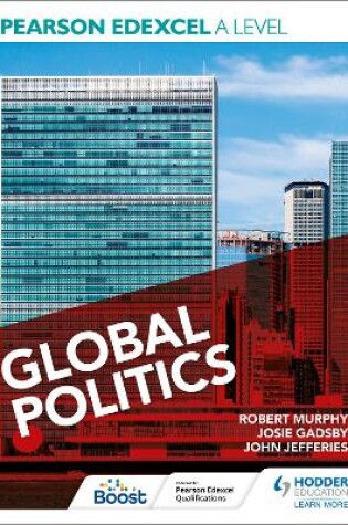 Cover of Pearson Edexcel A Level Global Politics