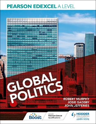 Book cover for Pearson Edexcel A Level Global Politics