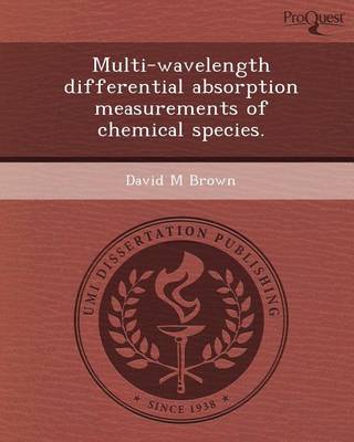 Book cover for Multi-Wavelength Differential Absorption Measurements of Chemical Species