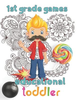 Book cover for 1st Grade games educational toddler