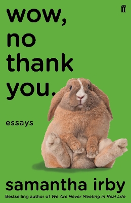 Book cover for Wow, No Thank You.