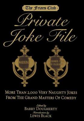 Book cover for Friars Club Private Joke File