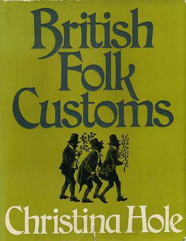 Book cover for British Folk Customs