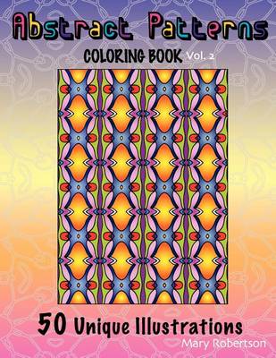 Book cover for Abstract Patterns Coloring Book