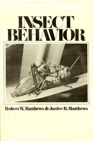 Cover of Insect Behaviour