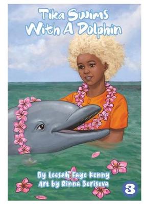 Book cover for Tika Swims With A Dolphin