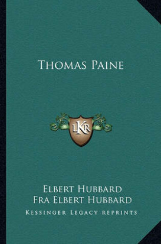 Cover of Thomas Paine