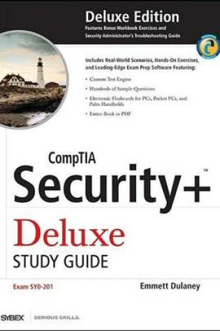 Cover of Comptia Security+ Deluxe Study Guide