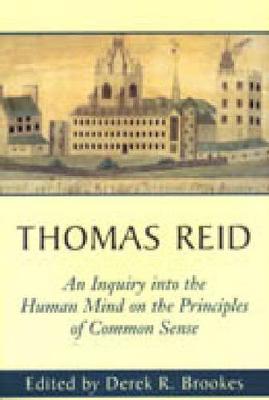 Book cover for Thomas Reid's An Inquiry into the Human Mind on the Principles of Common Sense