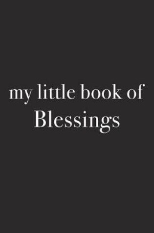 Cover of My Little Book of Blessings