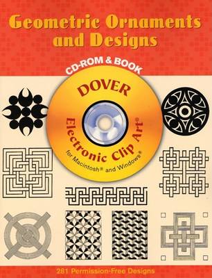 Book cover for Geometric Ornaments CDROM and Book