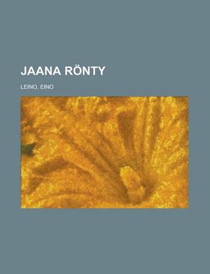 Book cover for Jaana Ronty