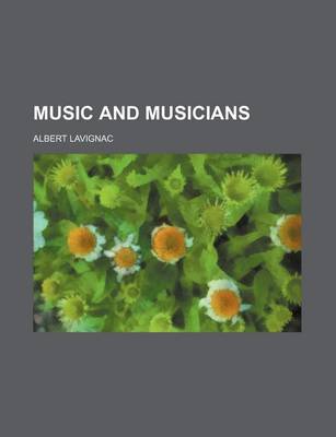 Book cover for Music and Musicians