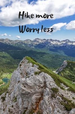 Book cover for Hike more Worry less