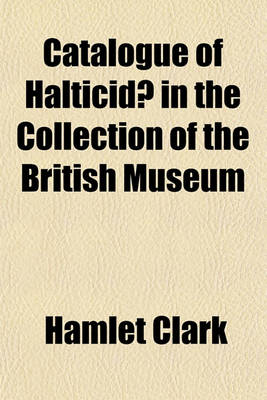 Book cover for Catalogue of Halticidae in the Collection of the British Museum