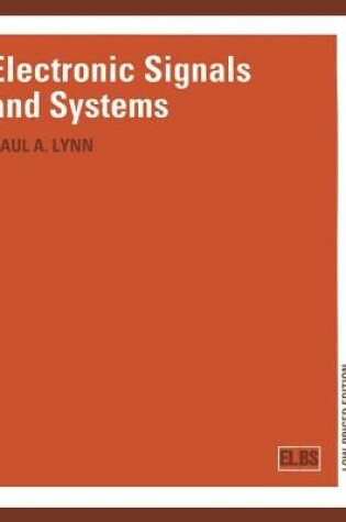 Cover of Electronic Signals and Systems