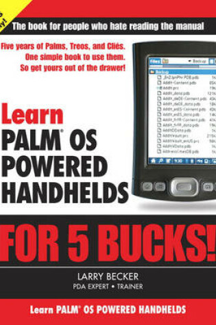 Cover of Learn Palm OS Powered Handhelds for 5 Bucks