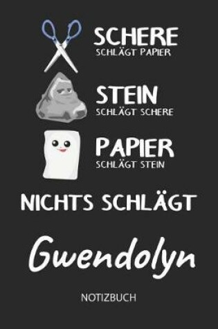 Cover of Nichts schlagt - Gwendolyn - Notizbuch