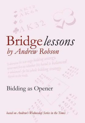 Book cover for Bidding as Opener