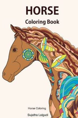 Cover of Horse coloring book