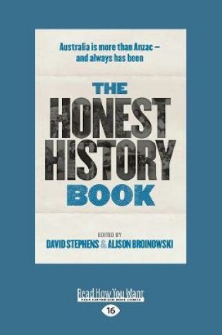 Cover of The Honest History Book