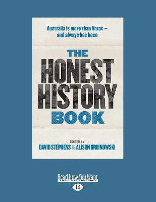 Book cover for The Honest History Book