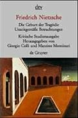 Cover of Die Geburt Der Tragodie