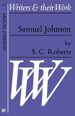 Book cover for Samuel Johnson