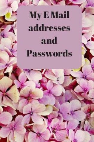 Cover of My E Mail addresses and Passwords