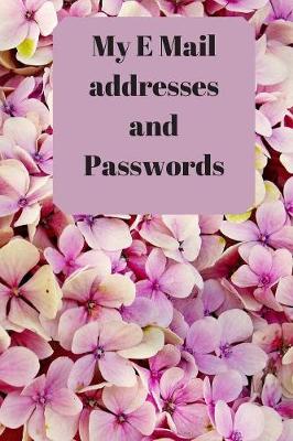 Book cover for My E Mail addresses and Passwords