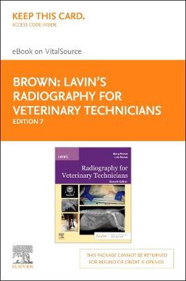 Cover of Lavin'S Radiography for Veterinary Technicians - Elsevier eBook on Vitalsource (Retail Access Card)