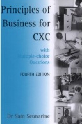 Cover of Principles of Business for CXC