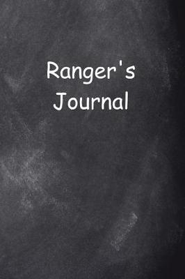 Cover of Ranger's Journal Chalkboard Design