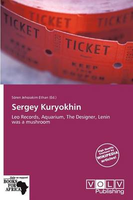 Cover of Sergey Kuryokhin