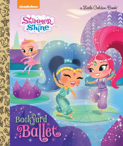 Book cover for Backyard Ballet (Shimmer and Shine)